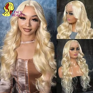 360 Lace Frontal Wig 613 Blonde 13x4 13x6 Body Wave Lace Front Wig Preplucked Brazilian Lace Front Human Hair Wigs