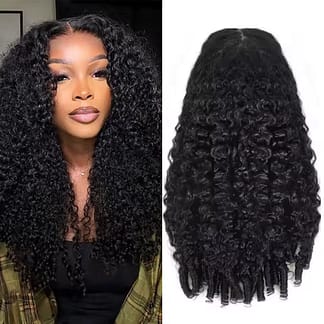 Burmese Curly 13x6 Hd Lace Front Human Hair Wig 200 Density 13x4 Lace Full Frontal Hair Wigs For Women