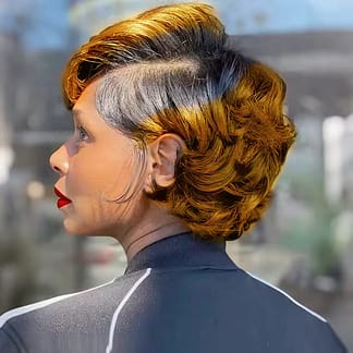 13X4 Lace Front Body Wave Lace Wig Human Hair Wigs Free Part Curly Short Pixie Cut Bob Style Wigs for Women